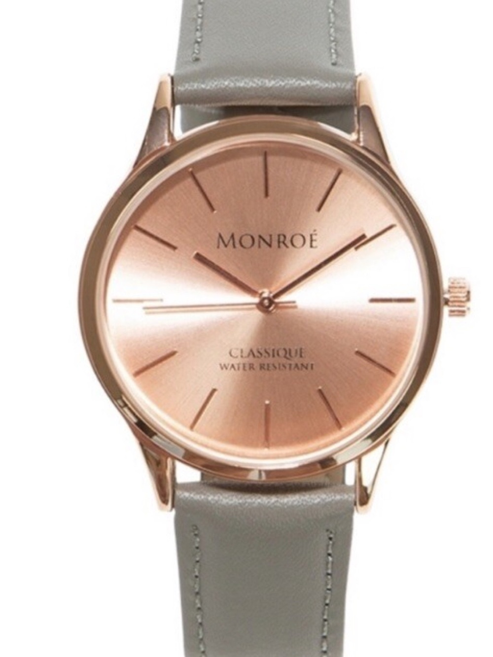 NWOT Monroe Classique Sunburst Solerose watch